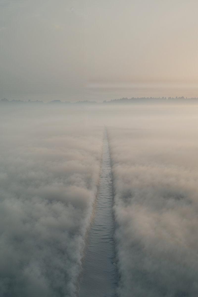 Dark atmospheric path photography - not every path asks to be taken