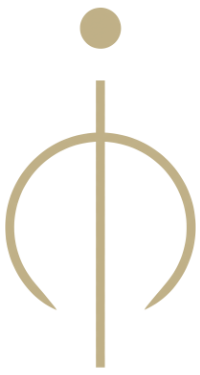 Mystical sigil symbol - fragments of words